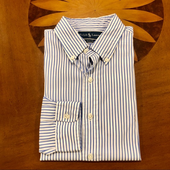 Ralph Lauren Other - Ralph Lauren EUC Large Custom Fit Dress Shirt